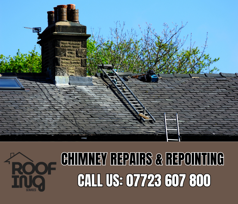 Chimney repair and repointing services in Dawlish
