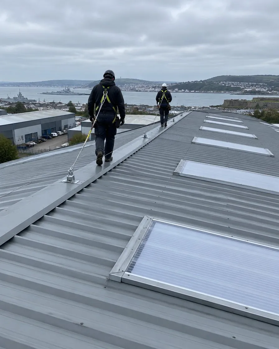 Commercial roofing in Dawlish