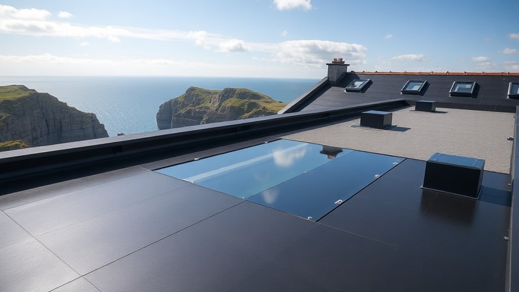 Flat roof installation in Dawlish